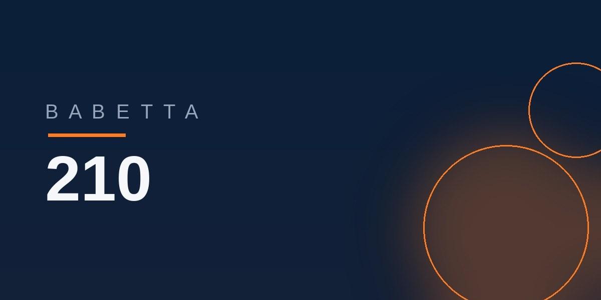 Babetta 210