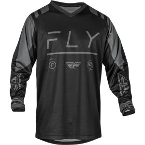 Motokrosový dres FLY Racing F-16 2024 čierno-sivý